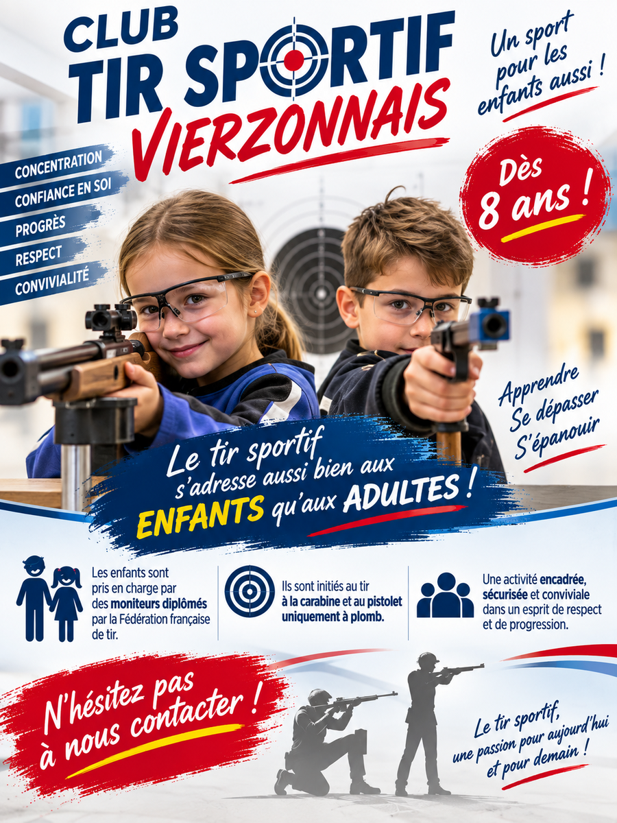Les enfants et le tir sportif